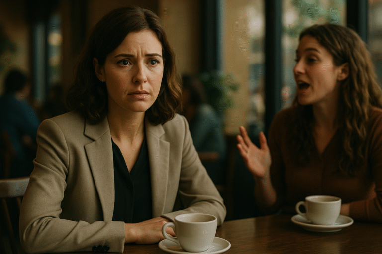 woman in disbelief
